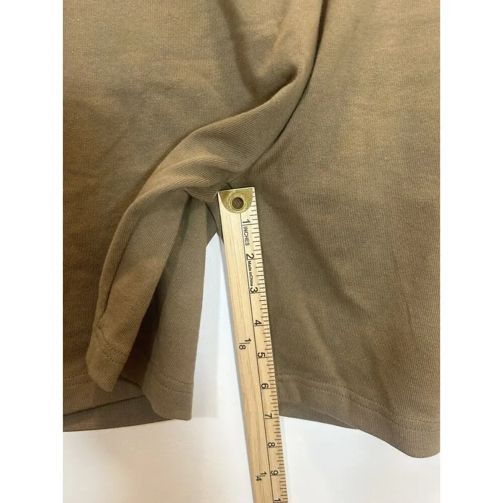 Alternative Men's XL Cotton Drawstring Lounge Casual Relax Shorts Olive